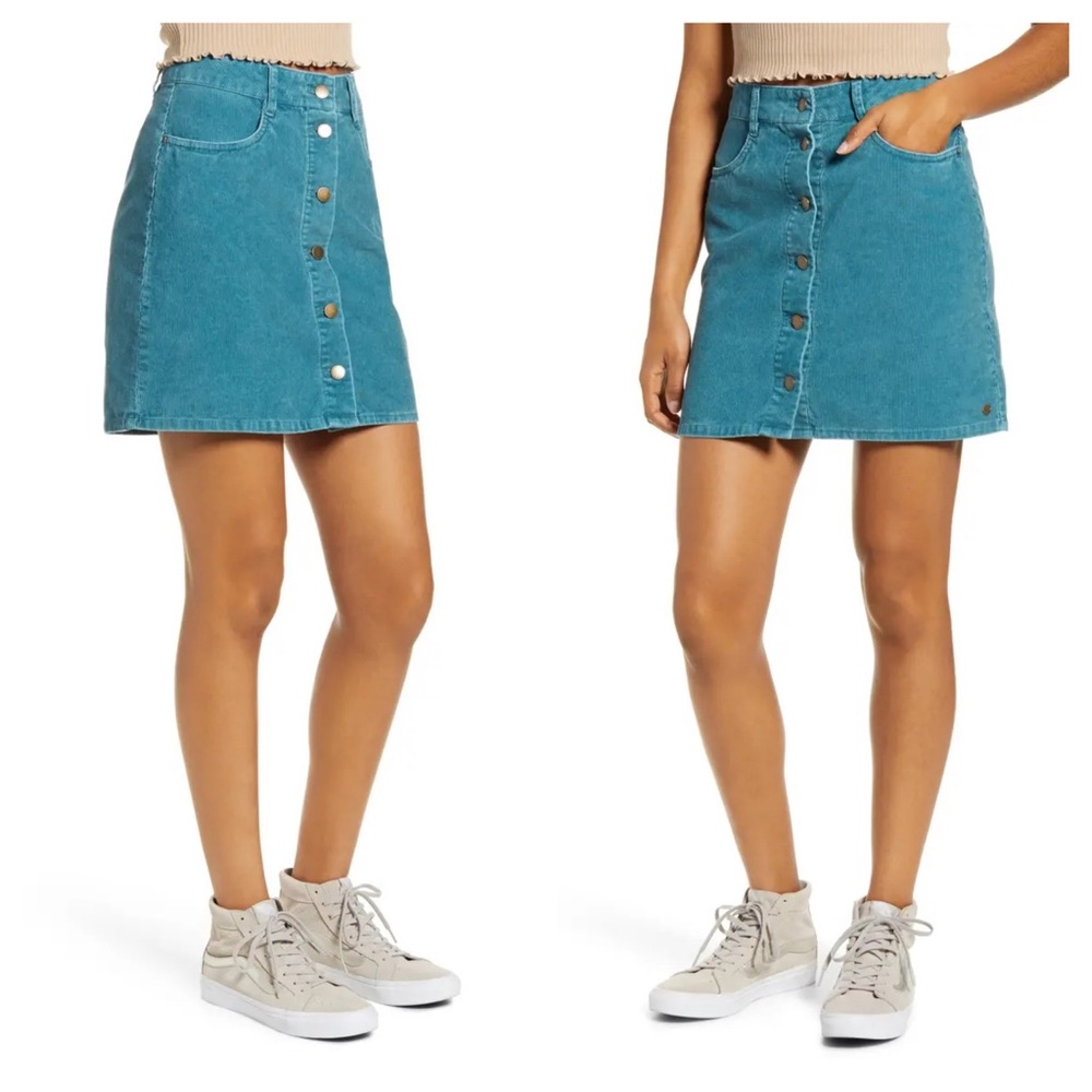 Roxy Unforgettable Corduroy Skirt NWT - Picture 3 of 5